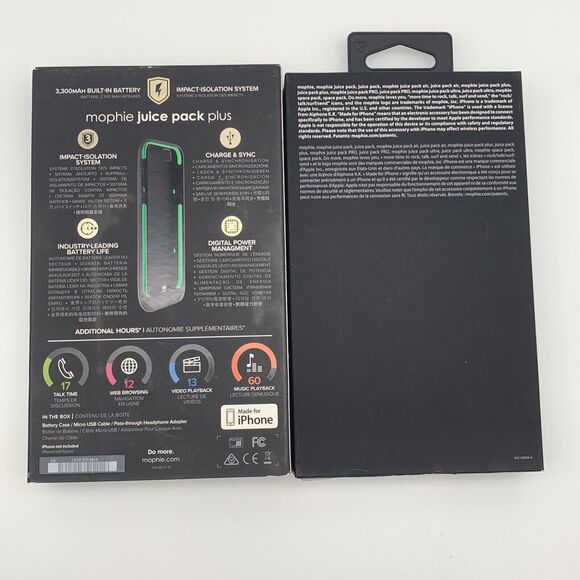 Mophie Juice Pack Plus External Case For iPhone 6 Gold 120% Extra Battery - Picture 9 of 10